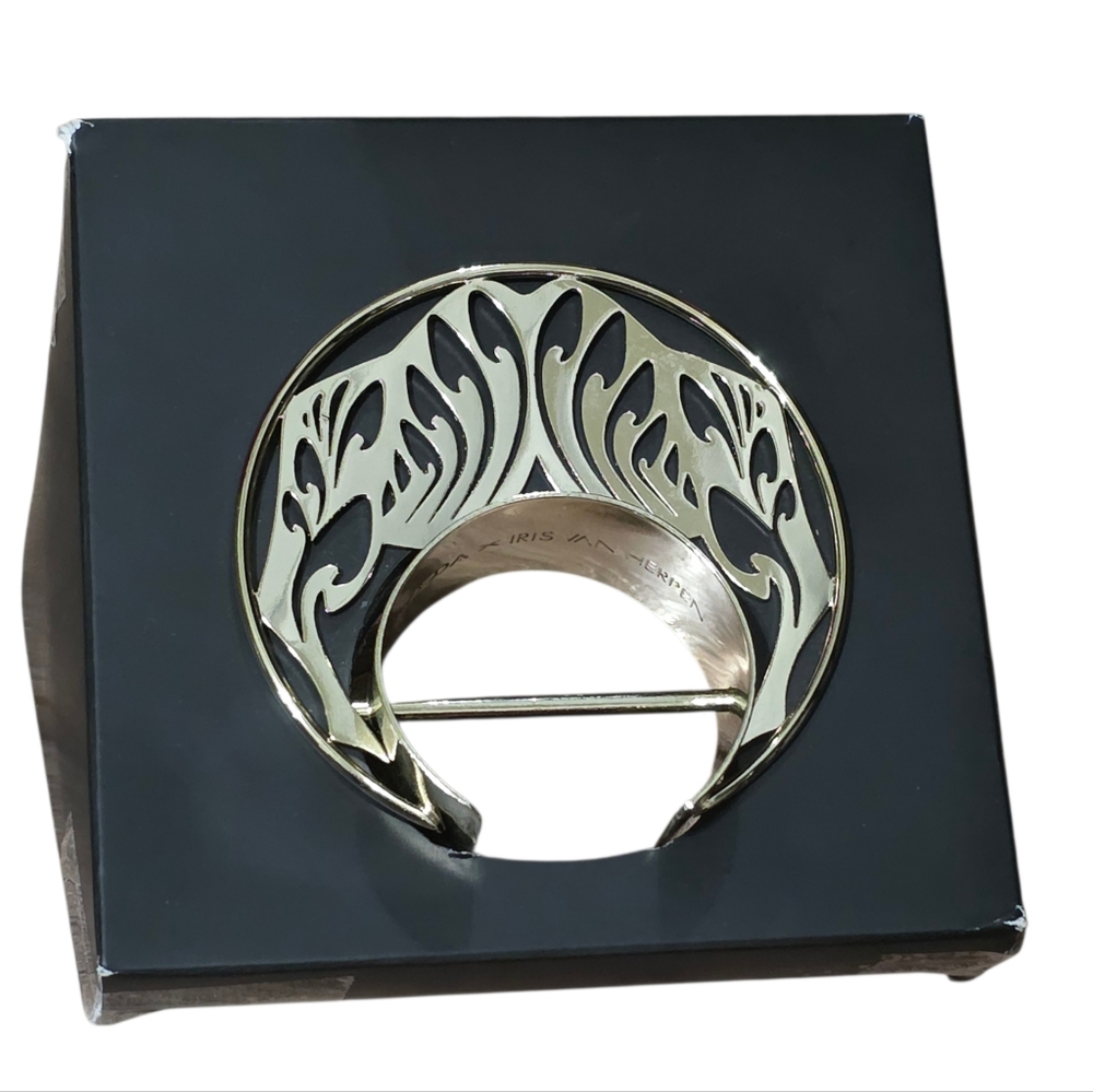 AVEDA & Iris Van Herpen Gold Tone Limited Edition Hair Cuff